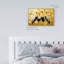 Yellow Crested Cranes Canvas Animals Print by Oliver Gal-1380079490-1380586881