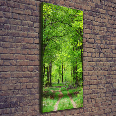 Green Forest - Wrapped Canvas Print