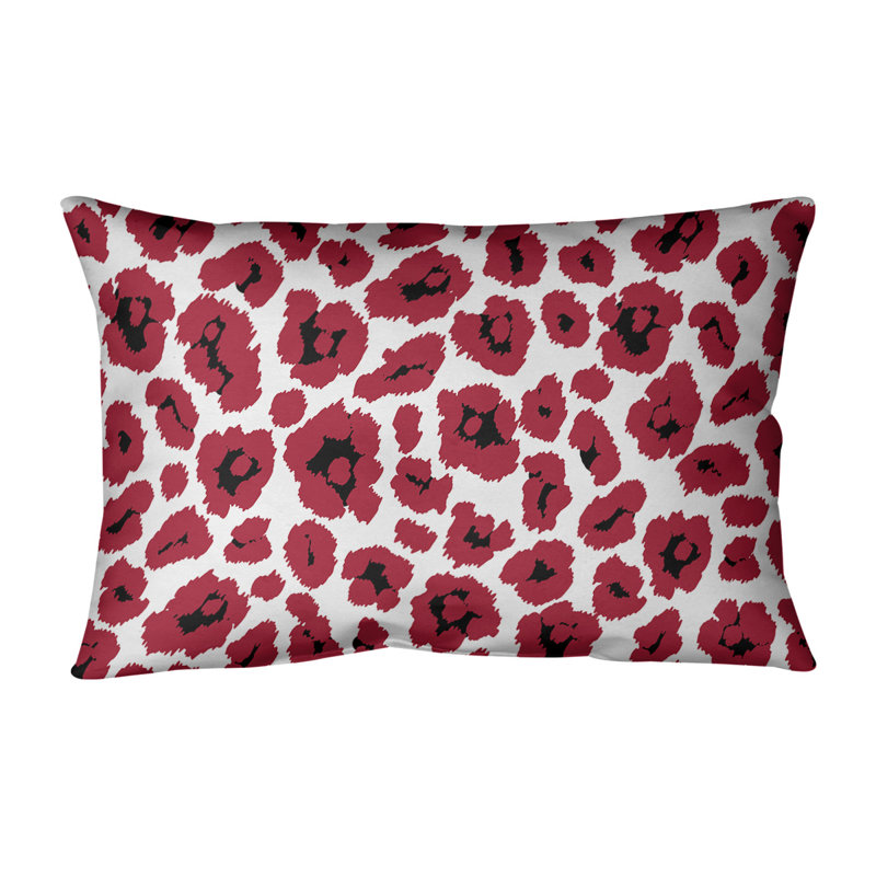 Housse de coussin rectangulaire Atlanta football, Blanc, Faux lin