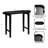 Jovie Scalloped Mango Wood Entryway Console Table-631034635