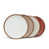 Brown/White/Red/Cream
