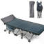 3 Colors New Version Comfortable Double Reinforcement Folding Camping Cot Sleeping Cost w/ Carry Bag-60246889