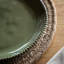Organic Beaded Dinner Plate Olive (4pk) D280mm