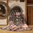 Machine Washable Persian Brown Area Rug