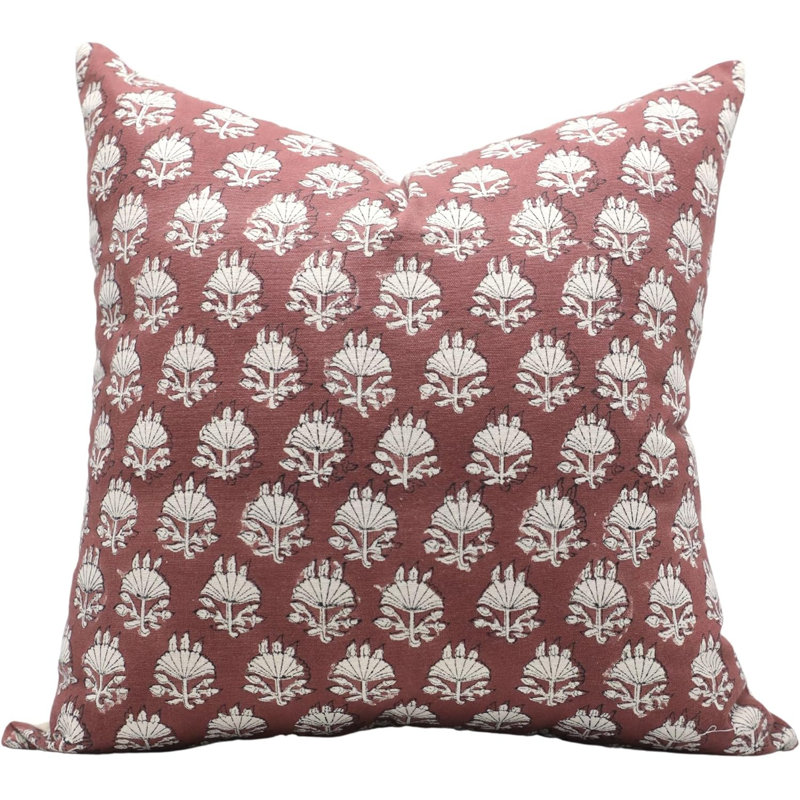Housse de coussin Fab divine - Coussin décoratif de style bohémien, Chatri, H 16 po x l 16 po