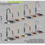Modern Drink Station with Square Purifier - Instant Boiling, Sparkling, and Chilled Water Dispenser-103551895