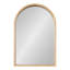 Skyeler Modern Wood Arched Accent Mirror-555546670-653522017