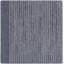 Felipa rayé noué à la main recyclé P.E.T. Tapis bleu / beige-77311157