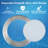 Silver Low Voltage Integrated LED Metal Well Light