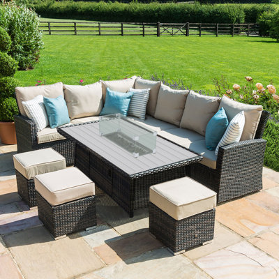 Mickayla 8 - Person Seating Group with Cushions