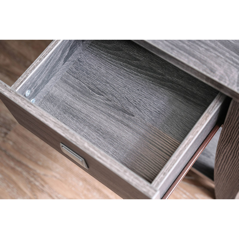 Leary End Table with Storage