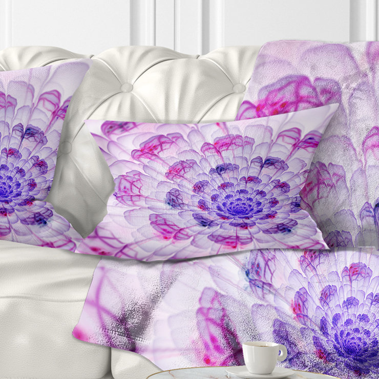 Purple Flower Large Purple Cushions Ultra Violet Cushion Breeze - Main Image