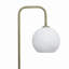 Grande lampe sur pied d'angle, éclairage sur pied pour salon, chambre à coucher et bureau, lampe sur pied avec abat-jour blanc Solaris