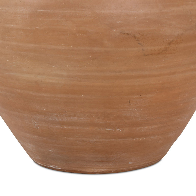 Atrani Table Lamp, Aged Natural Terracotta