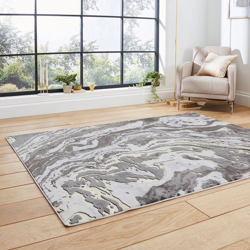 Apollo area rug Machine Woven Rectangle Grey