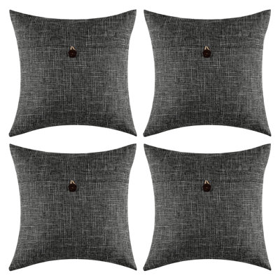 Housses de coussin rétro à un bouton