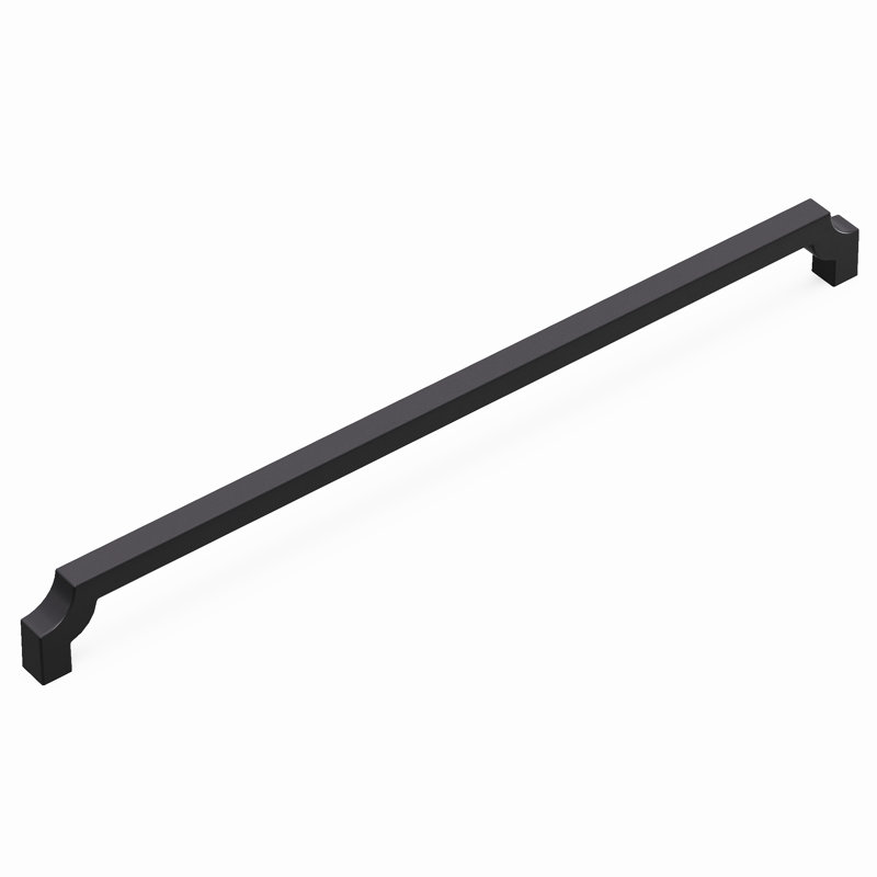 Monarch Bar / Handle Pull, 12", Matte Black