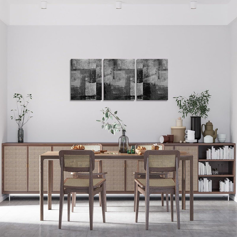 3 Piece Wrapped Canvas Set
