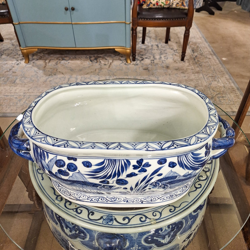 Handcrafted Oval Planter