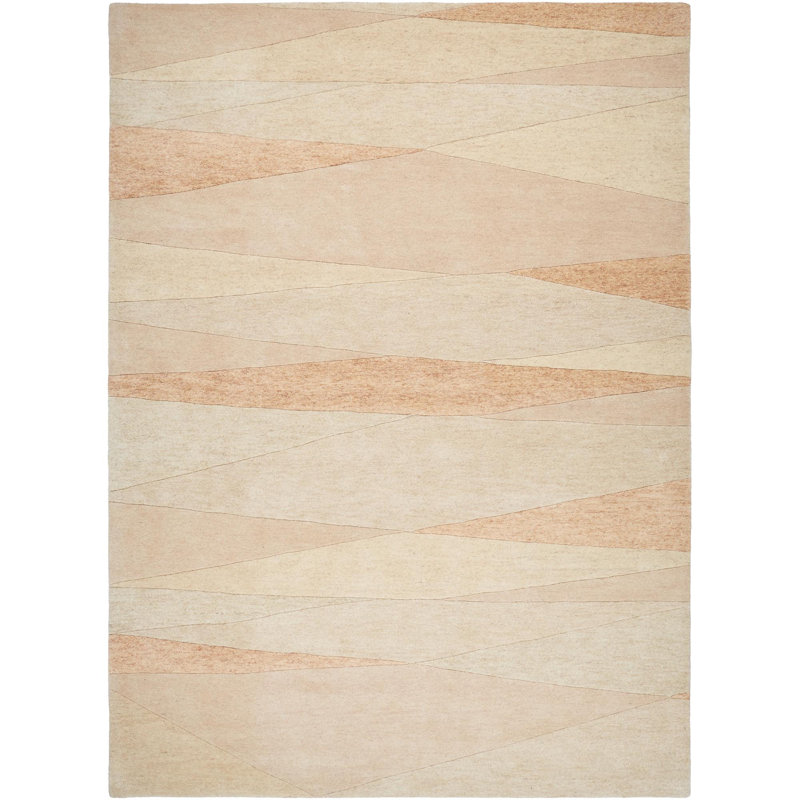 Haroutyun Hand Tufted Wool Indoor Rug, Rectangle 12' x 15'