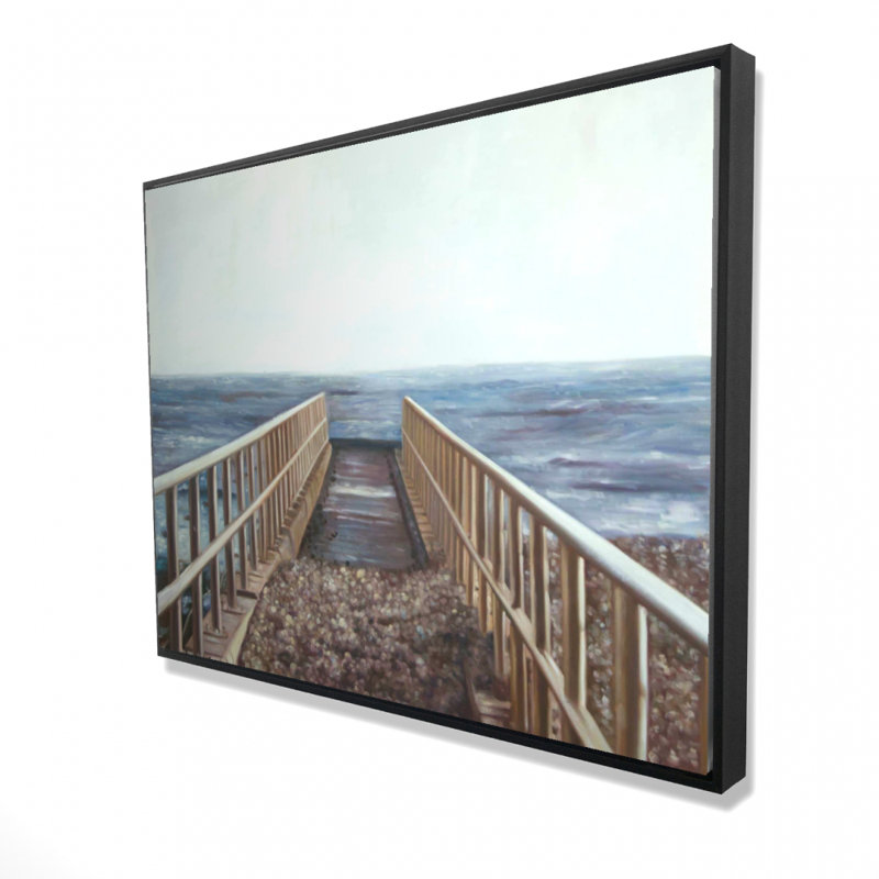 Relaxing Beach Print On Canvas
