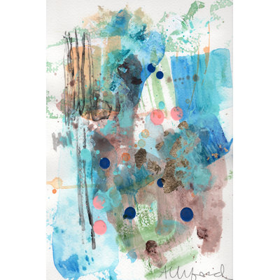 Tayvin Glory Abstracts V by Allison Ford - Wrapped Canvas Print