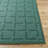 Rectangle Loretto Geometric Hand Loomed Wool Area Rug in Green-217167104