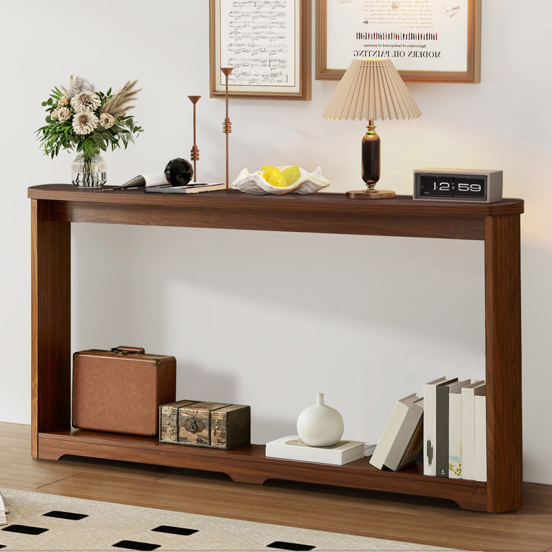 Console de 70,1 po Bahez, Noyer