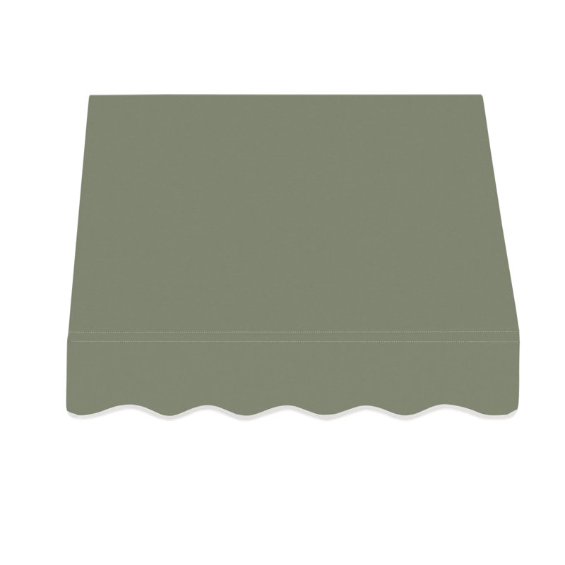 Auvent fixe Awntech San Francisco, H 16 po x l 52,5 po x P 30 po, Sauge