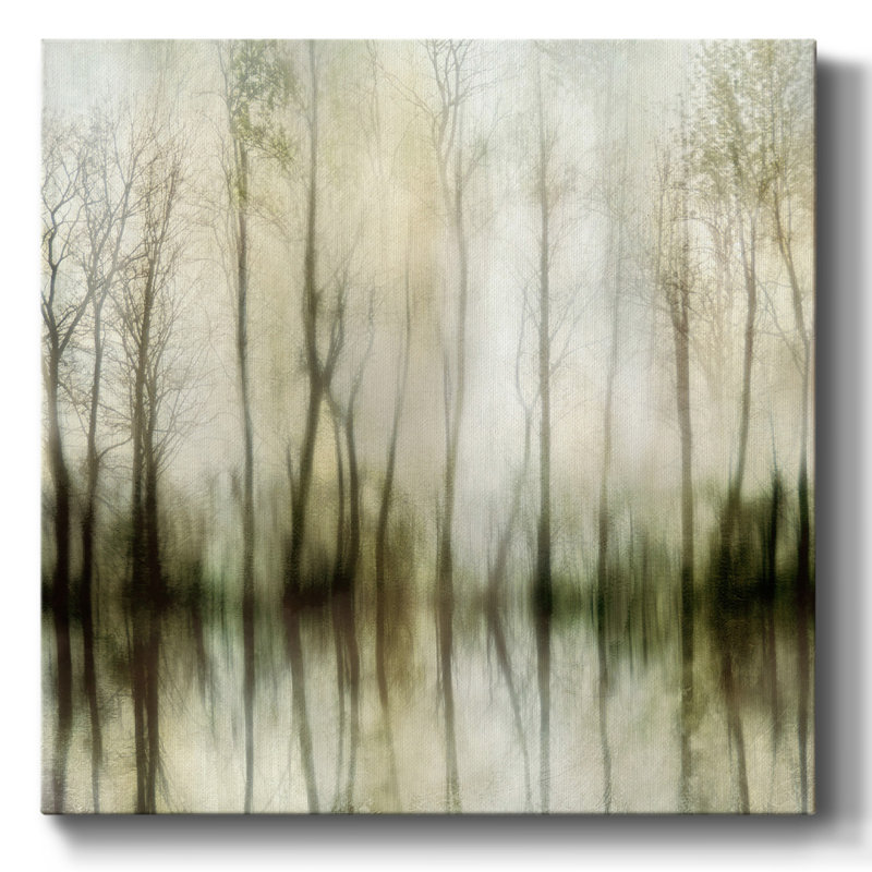 Brume sur toile, H 40 po x l 40 po