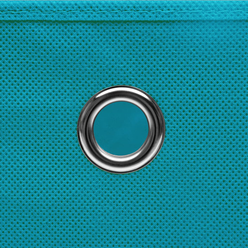 Rebrilliant Fabric Decorative Bin, Baby Blue