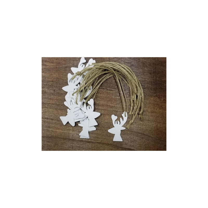 Renne suspendu en bois