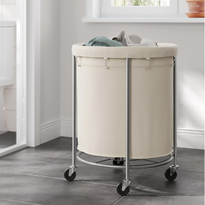 Laundry Basket With Wheels