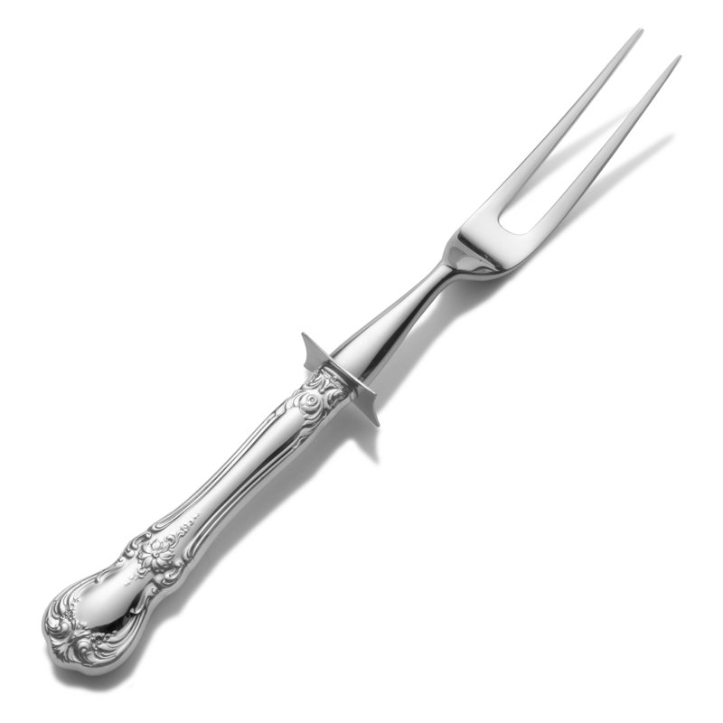 Towle Silversmiths Sterling Silver Old Master Meat Fork