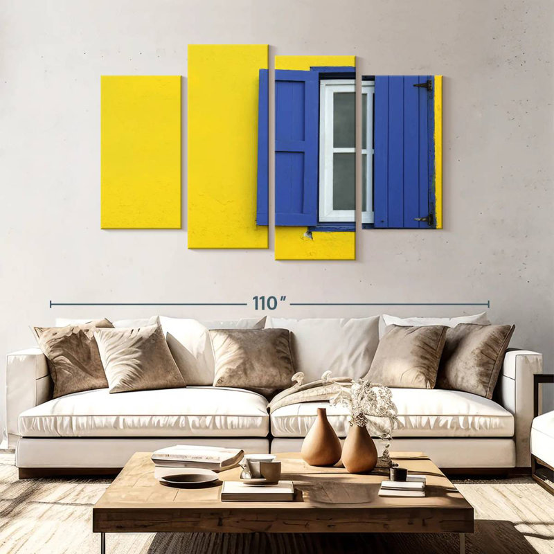 Fenêtre Lilie Blue Shutters
