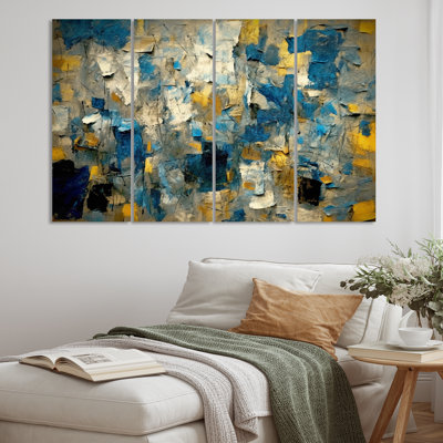 Ensemble de 4 pièces sur toile