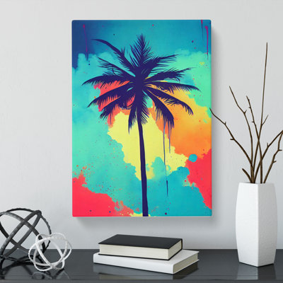 Palm Tree Vol.2 - Wrapped Canvas