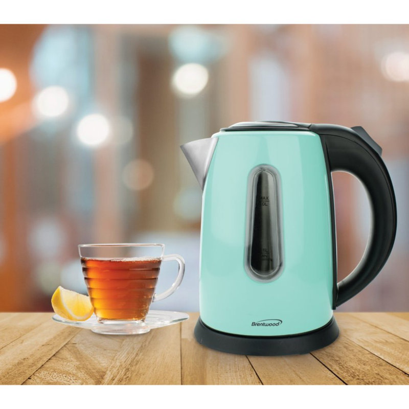 Brentwood Stainless Steel Electric Tea Kettle