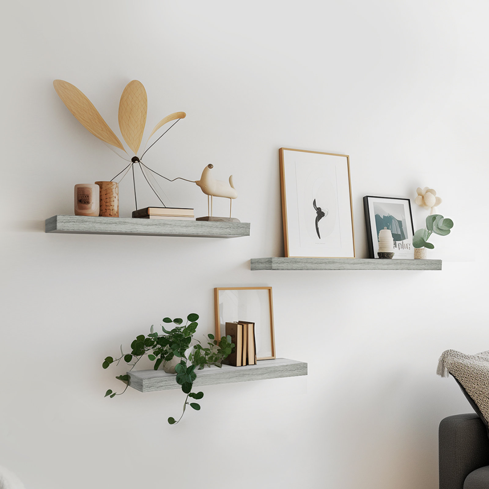 DIY Wooden Shelf Brackets — Harbor + Pine