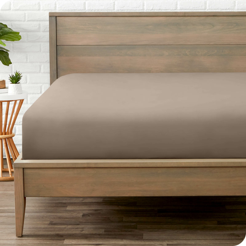 Fitted Bottom Sheet, Emperor, Taupe