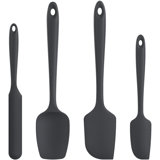 600ºF High Heat-Resistant Silicone Spatula Set, Seamless BPA-Free Kitchen Baking Cooking Mixing Scraping Flexible Rubber Silicone Scraper For Cake Non-Stick Cookware