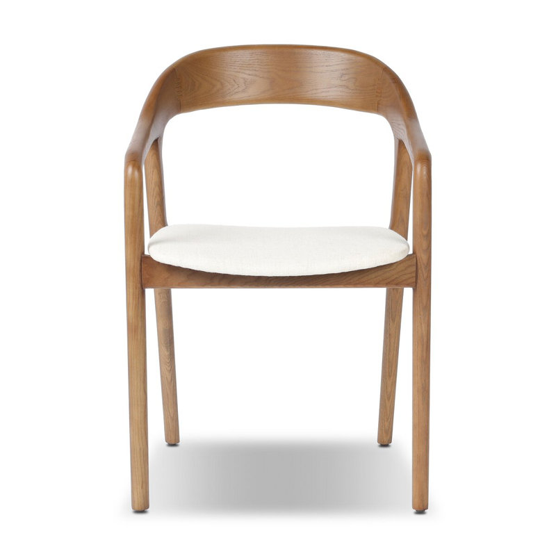 Amare Dining Armchair, Brown, Alcala Cream