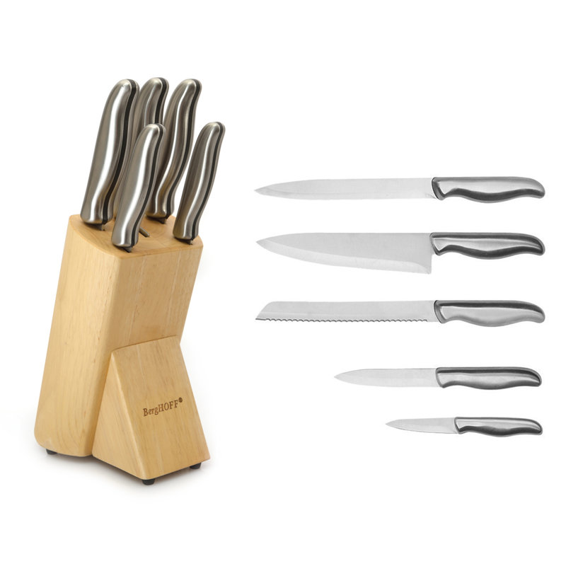 BergHOFF International Essentials 6 Piece Knife Block Set