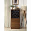 Armoire à vin en noyer avec 3 tiroirs