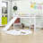 Addix Twin Low Loft Bed with Slide by Harriet Bee-1855786288