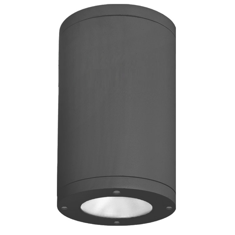 Tube 1 - Light LED Flush Mount, Black, Spot