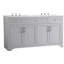 Ensemble de meuble-lavabo double 60 po Moore-484613063