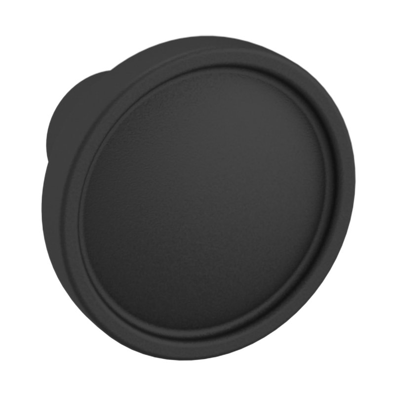 4403 Tulip Knob, 2", Satin Black