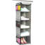Hanging Storage With 5 Shelves Wardrobe Closet Organiser, Storage Shelves Unit With 6 Pockets For Clothes - (30 X 30 X 108Cm)