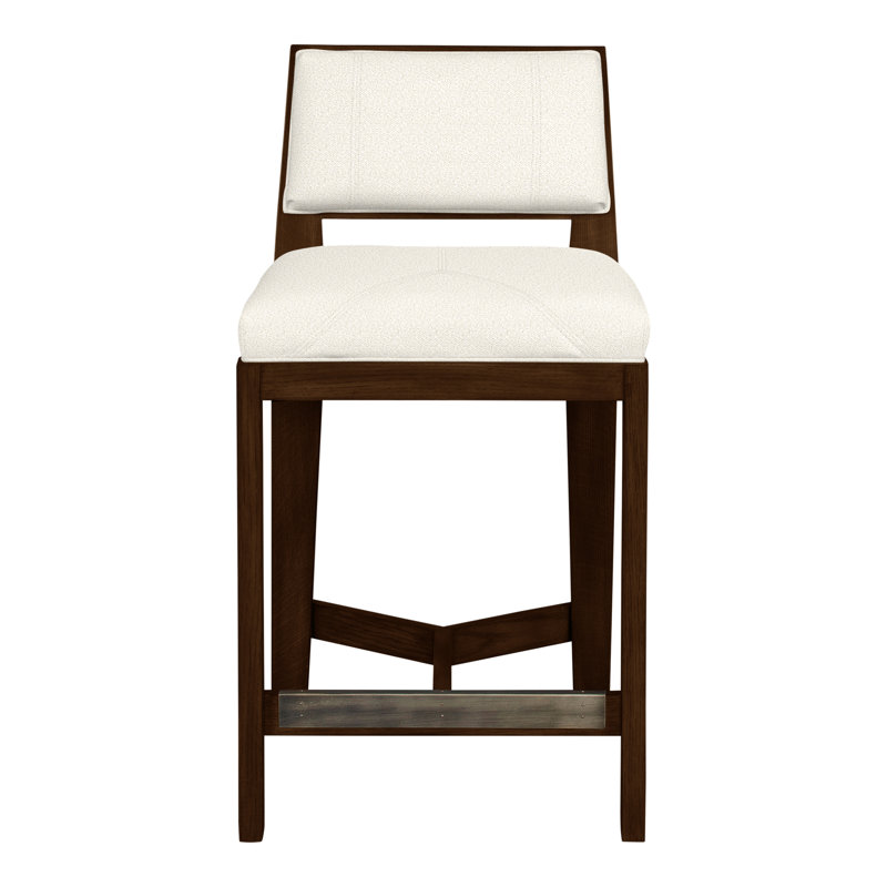 Thom Filicia 32.5'' Stool, Kenworth Pearl, Casa Blanca
